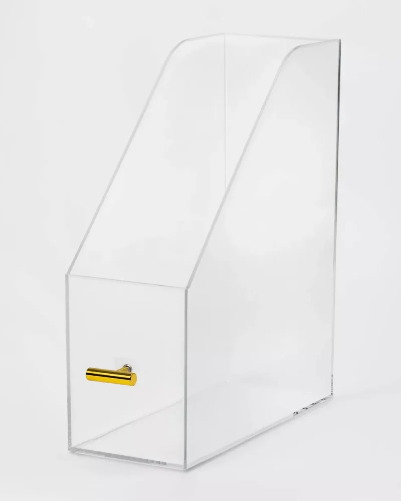 Acrylic Slim File Box